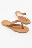SIA MINIMAL STRAP DESIGN FLIP FLOP THONG SANDALS-A