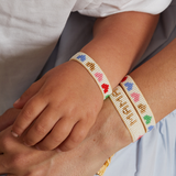 Rainbow Hearts Bracelet
