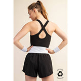 RECYCLED BUTTER NYLON RUNSIE