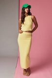 PX17294 Lara Ribbed Knit Two Piece Set