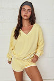 PX19299 Cozy Lounge Short Set Relaxed Fit