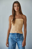S1241A | Knit Modal Nylon Spandex Seamless Jacquard Tube Top
