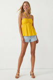 Silky Beaded Halter Top