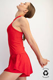 BUTTER SLEEVELESS RACER BACK TANK TOP