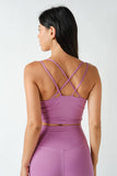 Venice Cloud Light Criss-Cross Sports Bra