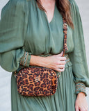 Sloane Studded Crossbody Spotted Saddle