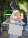 Niall Tote NUDE QUILTED DQ