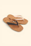SIA MINIMAL STRAP DESIGN FLIP FLOP THONG SANDALS-A