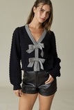 Harper Bow Knit Top