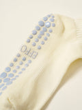 Ribbon Duo Petal Grip Sock, Pilates Socks