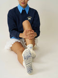 Vintage Summer Grip Sock, Pilates Socks