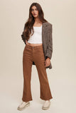 Stretch Flare Denim Pants