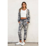 FJ6539 Camouflage Full-Zip Hoodie