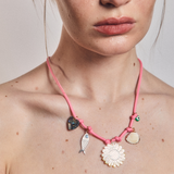 Hot Pink Necklace Cord