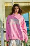 IT2594E-JESUSCAMO Embroidered Camouflage Mockneck Sweatshirt