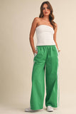 IP1467 SIDE LACE CONTRAST TRACK PANTS