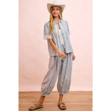 STRIPES BALLOON PANTS