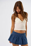 The Lace Halter Top