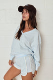 PX19299 Cozy Lounge Short Set Relaxed Fit