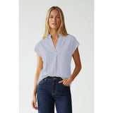 Soft Matte Drop Shoulder Blouse
