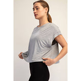 VISCOSE MODAL OPEN BACK TOP