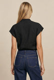 Soft Matte Drop Shoulder Blouse