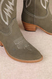 NIA ARTISAN EMBROIDERED CLASSIC WESTERN BOOTS
