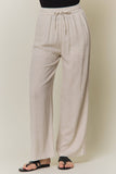 SOLID RELAXED CASUAL PANTS - REP4282