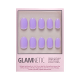 Lilac Press-On Nails|Short Round Shape|Spring Press on Nails