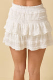 Ruffle Layer Mini Skort