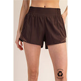 RECYCLED ACTIVE SHORT WITH MESH