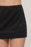 Scuba Knit Mini Skirt W/ Inner Pants