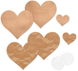 Heart Nipple Covers - Caramel