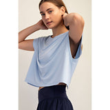 VISCOSE MODAL OPEN BACK TOP