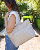 Jayden Tote Nude Patent SQ