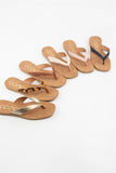 SIA MINIMAL STRAP DESIGN FLIP FLOP THONG SANDALS-A