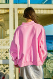 IT2594E-JESUSCAMO Embroidered Camouflage Mockneck Sweatshirt