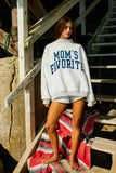 FAVORITE Reversible Mock-Neck Sweatshirt