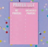 Prayer List Notepad